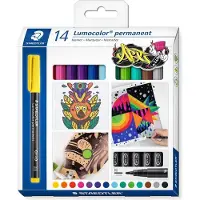 Staedtler Lumocolor 317 Markeerstift Geassorteerd 14 Eenheden