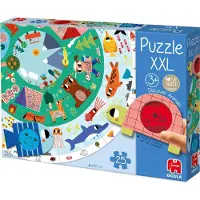 Jumbo Puzzel XXL Discover Animals