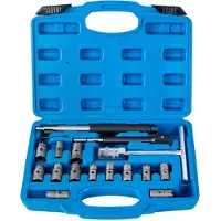Silver 11612 - Frezenset voor Injectornaal - 17-Delig