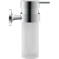 Duravit Starck T - Zeepdispenser wandmontage, chroom/matglas 0099351000