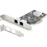 StarTech.com PCIe-netwerkkaart met 2 poorten 2,5 Gbps NBASE-T, Intel I225-V - - Ethernet-netwerkkaart