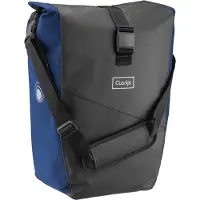 Clarijs fietstas solobag 24l zwart-blauw