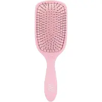 The Wet Brush Go green paddle detangler pink