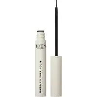 IDUN MINERALS - Vloeibare Eyeliner - Rijke Satijnen Zwarte Kleur - Vegan, Waterbestendige Formule Met Gepureerde Mineralen