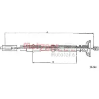 METZGER 10.340 Koppelingskabel