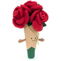 Jellycat Knuffel - 30x17 cm - Amuses Rose Boeket - - OneSize - Knuffels