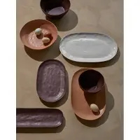 Broste Copenhagen Shape schalen Ø22XH9CM - bruin