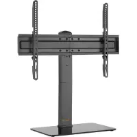 My Wall tafelstandaard voor schermen tot 70 inch | draaibaar | verstelbare hoogte (max. 50 cm) | zwart