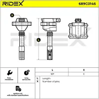 RIDEX 689C0146 Bobine