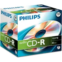 Philips 10 Pack -r 700 Mb 52x (4021587502561)