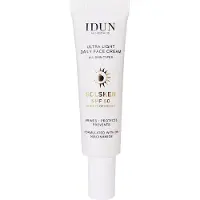 IDUN Minerals Ultra Light Daily Face Cream Solsken SPF 50 (30ml)