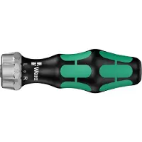 Wera Ratel-handgreep Vario binnenzeskant 6mm
