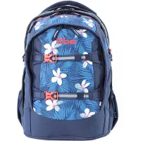 2be Schoolrugzak| schooltas met 15 Inch laptopvak Blauw - Blauw