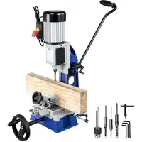 Vevor 373 W(1/2 HP) 1400 RPM tafelboormachine met verplaatsbare werkbank