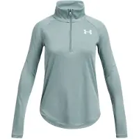 Under Armour Tech Graphic Half Zip Sweatshirt Groen 14-16 Years