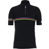 Santini UCI Merino Wool Polo Jersey-XS