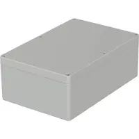 Bopla EUROMAS M 2401 VO 02240294 Industriële behuizing 240 x 160 x 90 Polycarbonaat (V0) Grijs-wit (RAL 7035) 1 stuk(s)