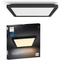 Philips Hue White Ambiance Tento Vierkant Plafondpaneel - Middel Zwart