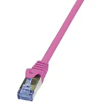 2Direct LogiLink PrimeLine - cordon de raccordement - 5 m - rose
