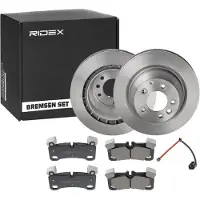 RIDEX 3405B0406 Remschijven en blokken