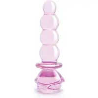 Dream Toys Anale Plug Dream Toys Glaze Glass Roze