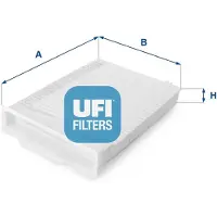 Ufi 53.107.00 Interieurfilter