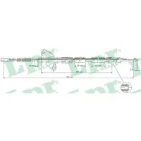 LPR C0413B Handremkabel