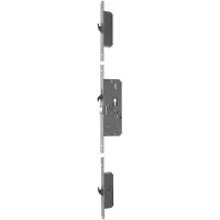 Nemef 4918/85 Rs Comforte elektro-mechanische meerpuntssluiting paniek voordeur | krukbediend | voorplaat staal verzinkt afgerond 1950x24mm | DM 65mm | DR 1/4. - 9491885651