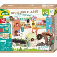 Lena Eco Upcycling Village, Creatieve set voor kinderen, 6 jaar, Meerdere kleuren