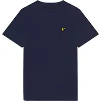 Lyle & Scott T-shirt TSB2000V navy Blauw Jongens Stretchkatoen Ronde hals - maat 98/104