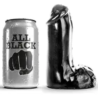 All Black Dildo 13 cm (1