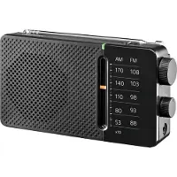 Ginza.se SR-36 - FM Radio - Draagbare Radio met AM en FM - Zwart