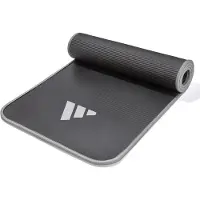 Adidas core trainingsmat l zwart grijs l 183 x 61 x 1 cm
