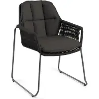 Tierra Outdoor Rivera Diningstoel Black