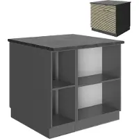 Vicco Fame-Line Keukeneiland – 90 cm met lade, zonder werkblad Eiken paneel