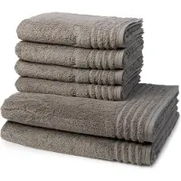 Vossen 4 X Handdoek 2 X Douchehanddoek - in een set Vienna Style Supersoft