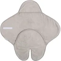 Babys Only Wikkeldeken met voetjes Cozy urban taupe
