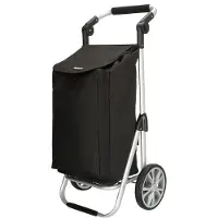 Beagles Boodschappenkar / Trolley met Koelvak Alberic Zwart