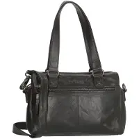 Hide & Stitches Porto Handtas zwart