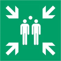 Tarifold Pictogram verzamelplaats 300x300mm