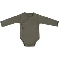 Babys Only Rompertje lange mouw Melange khaki - 50