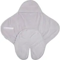 Babys Only Wikkeldeken met voetjes Cozy dusty grey