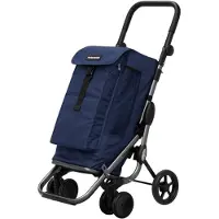 Playmarket Go Up Premium Boodschappentrolley blauw