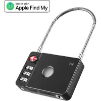 Ultron 461882 MiLock Gepäckschloss mit apple zert.Tag schwarz