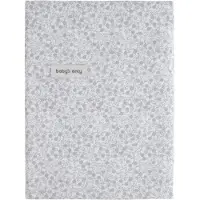 Babys Only babybedlaken Flower Nordic Blue - 100% katoen - 80 x 100 cm