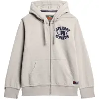 Superdry Sweatvest navy / grijs