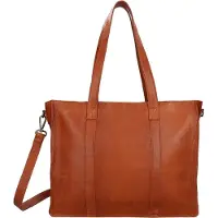 Dimagini Lana Workbag 15.6" cognac handtas dames