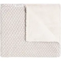 Babys Only Wiegdeken teddy Happiness urban taupe/ecru