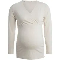 Babys Only Zwangerschapstop lange mouw Glow ecru - L - voedingsfunctie