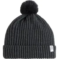 Babys Only Mutsje met pompon Cool antraciet - 3-8 jaar